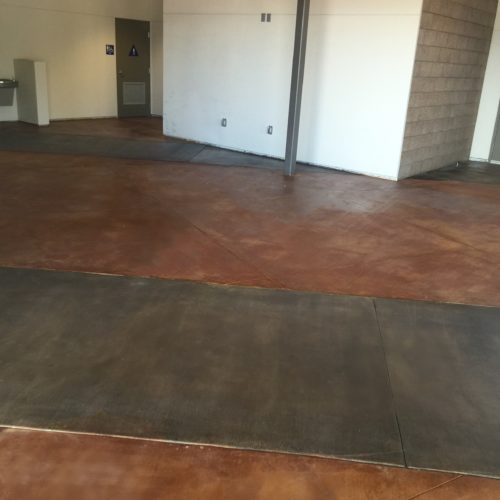 Centerpoint Church Youth concrete floor stain Scofield